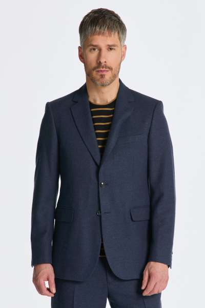 ZAKÓ GANT HERRINGBONE SUIT BLAZER MARINE