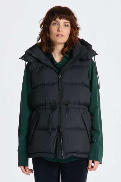 ELLÉNY GANT ID LENGTH DOWN VEST EBONY BLACK