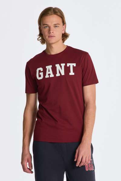 PÓLÓ GANT D. SS T-SHIRT PLUPED RED