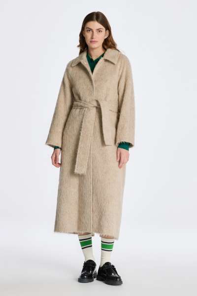 KABÁT GANT HAIRY CAR COAT OFT OAT