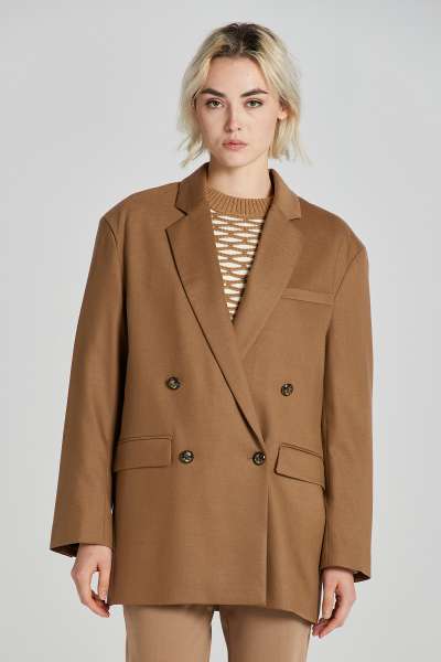 ZAKÓ GANT OS CLUB BLAZER WARM KHAKI