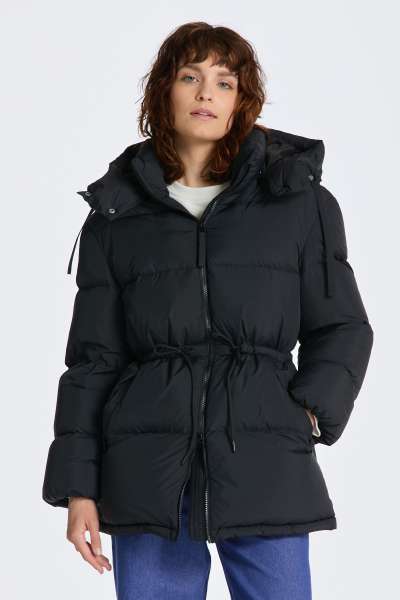 DZSEKI GANT MID ENGTH DOWN JACKET EBONY BACK