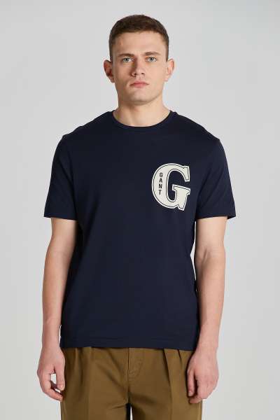 PÓÓ GANT G GRAPHIC T-SHIRT EVENING BUE