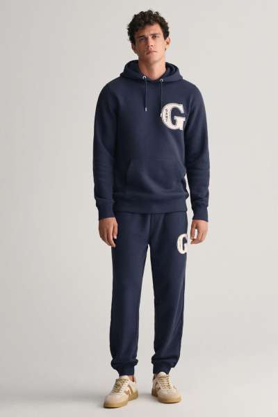 TRÉNINGNADRÁG GANT G GRAPHIC PANT EVENING BLUE