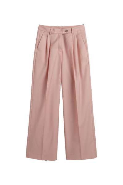NADRÁG GANT REL WIDE LEG PANT DUSTY ROSE