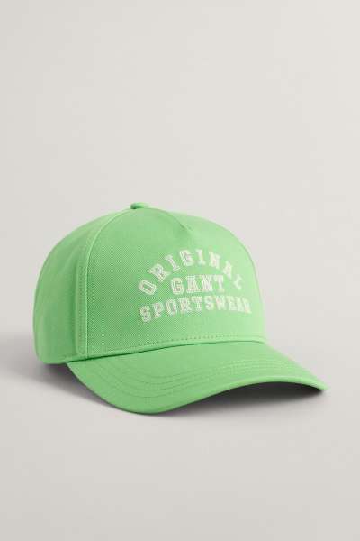 SAPKA 1-6 ÉVES GANT ORIGINAL SPORTSWEAR CAP SLIME GREEN