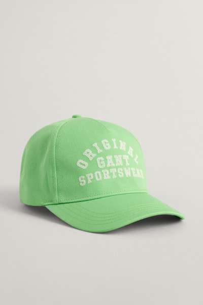 SAPKA 7-16 ÉVES GANT ORIGINAL SPORTSWEAR CAP SLIME GREEN