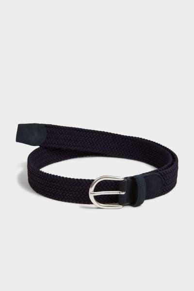 ÖV GANT ELASTIC BRAID BELT MARINE
