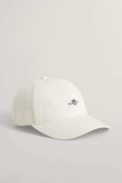 SAPKA 1-6 ÉVES GANT SHIELD COTTON TWILL CAP EGGSHELL