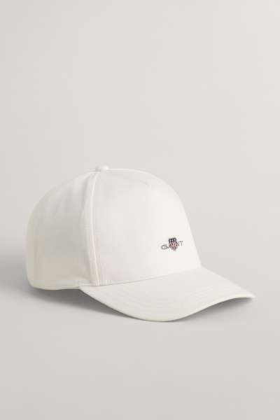 SAPKA 7-16 ÉVES GANT SHIELD COTTON TWILL CAP EGGSHELL