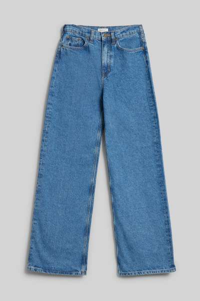 FARMER GANT WIDE FIT JEANS MID BLUE WORN IN