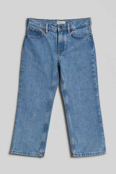 FARMER GANT RELAXED FIT JEANS LIGHT BLUE WORN IN