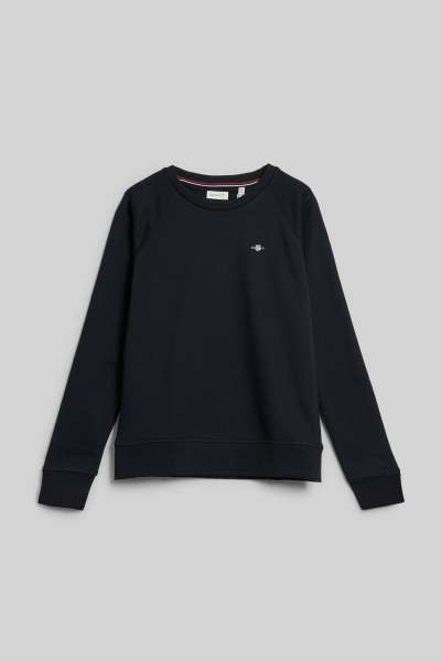 MELEGÍTŐ FELSŐ GANT SHIELD C-NECK BLACK