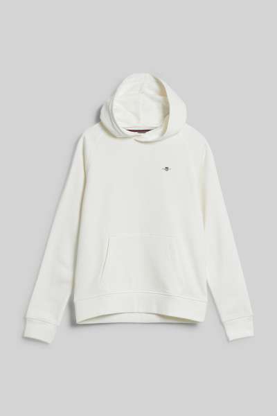 MELEGÍTŐ FELSŐ GANT SHIELD HOODIE EGGSHELL