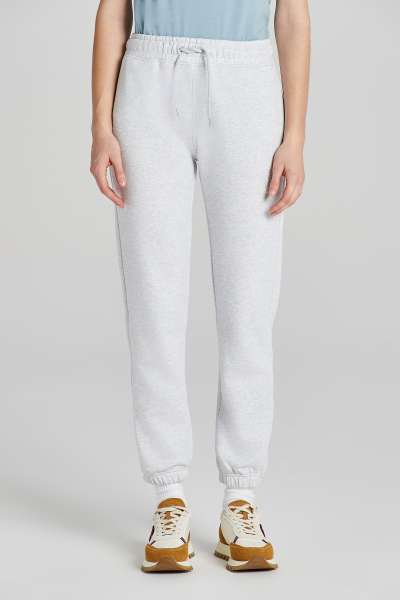 TRÉNINGNADRÁG GANT REG TONAL SHIELD SWEATPANTS PALE GREY MELANGE