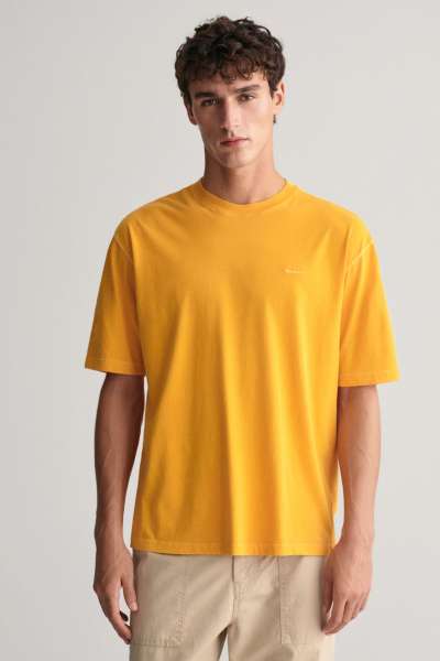 PÓLÓ GANT UNFADED  T-HIRT MEDAL YELLOW