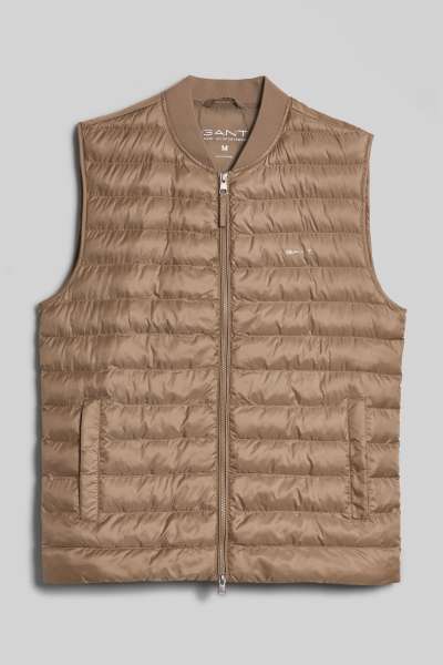 ELLÉNY GANT LIGHT PADDED BOBER VEST COLD BEIGE