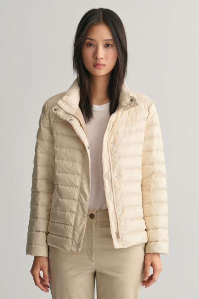 DZEKI GANT LIGHT DOWN JACKET OFT OAT