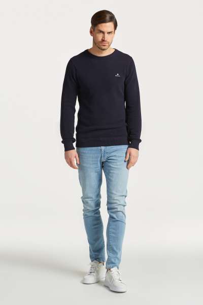 FARMER GANT EXTRA SLIM ACTIVE RECOVER JEANS SEMI LIGHT BLUE WORN IN