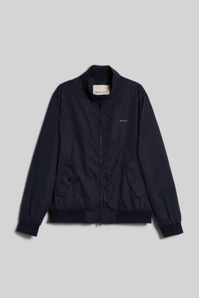 DZEKI GANT LIGHTWEIGHT HARRINGTON JACKET EVENING BLUE