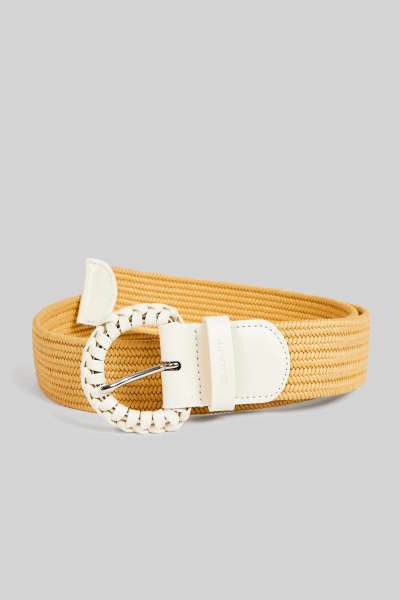 ÖV GANT BRAIDED COTTON BELT WHEAT BEIGE