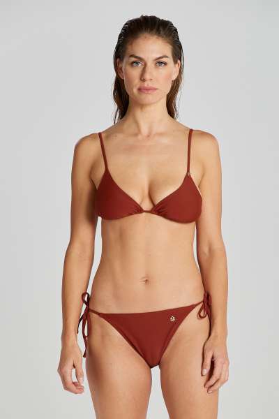 FÜRDŐRUHA GANT TIE IDE BIKINI ALÓ RÉZ YRUP BROWN