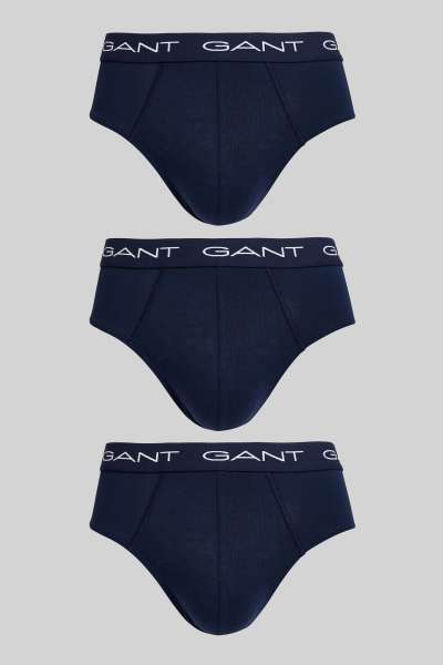 ASÓNEMŰ GANT BRIEF 3-PACK NAVY