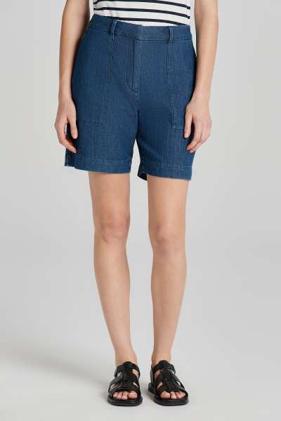 RÖVIDNADRÁG GANT REL CHAMBRAY SHORTS DARK BLUE