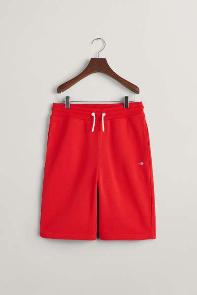TRÉNINGRUHA RÖVIDNADRÁG GANT SHIELD SWEAT SHORTS BRIGHT RED
