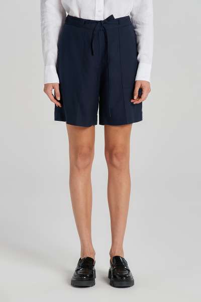 RÖVIDNADRÁG GANT REL TIE WAIST SHORTS EVENING BLUE