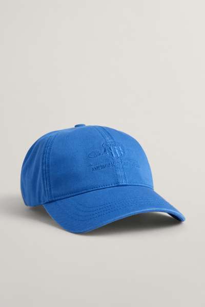 SAPKA 1-6 ÉVES GANT TONAL SHIELD CAP LAPIS BLUE