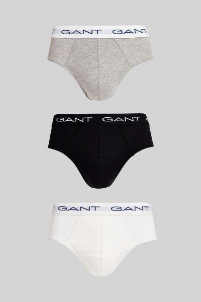 ALSÓNEŰ GANT BRIEF 3-PACK GREY ELANGE