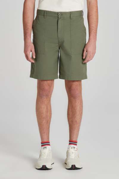 RÖVIDNADRÁG GANT REG COT/LINEN SURPLUS SHORT FOUR LEAF CLOVER