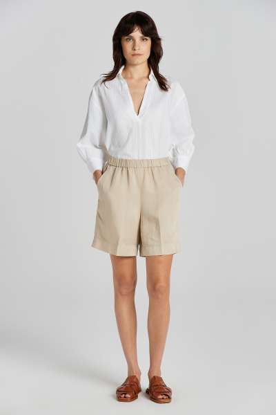 RÖVIDNADRÁG GANT REL LINEN BLEND PULL ON SHORTS DRY SAND