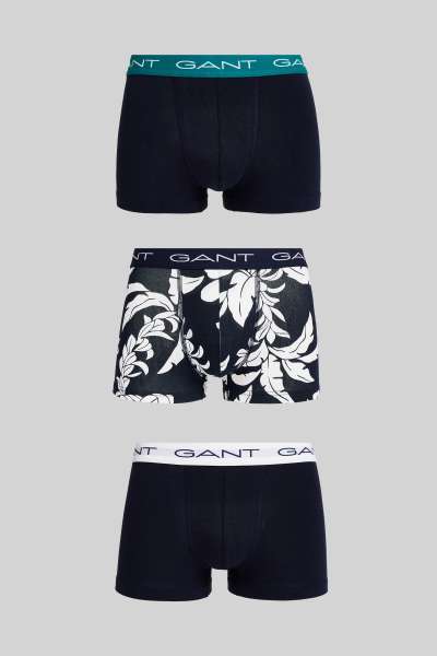 ALSÓNEŰ GANT PAL LEI PRINT TRUNK 3-PACK EVENING BLUE