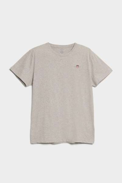 PIZSAMA PÓLÓ GANT SHIELD PAJAMA T-SHIRT LIGHT GREY MELANGE