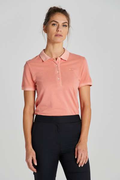 PÓLÓ GANT UNFADED  PIQUE POLO PEACHY PINK