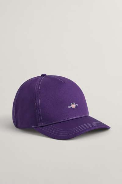 SAPKA 7-16 ÉVES GANT SHIELD COTTON TWILL CAP PANSY PURPLE