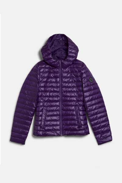DZSEKI GANT SHINY LIGHT PADDED DOWN JACKET PANSY PURPLE