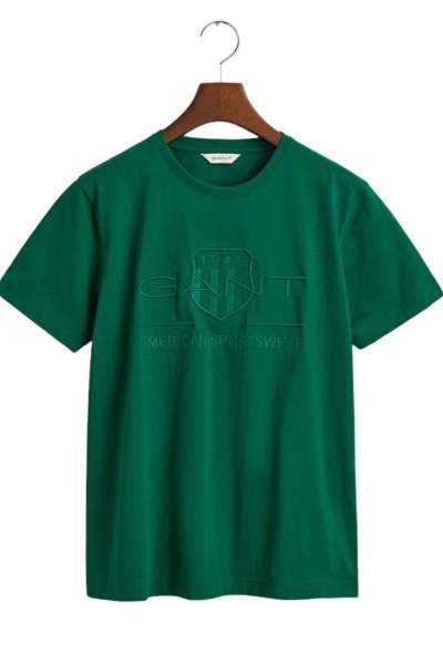 PÓLÓ GANT TONAL AS SS T-SHIRT WILD GREEN