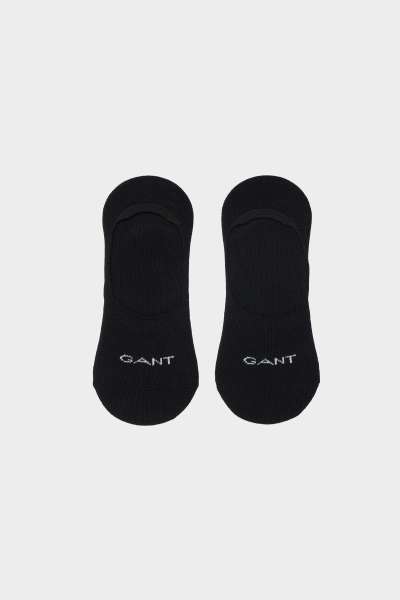 ZOKNI GANT INVISIBLE SOCKS 2-PACK BLACK