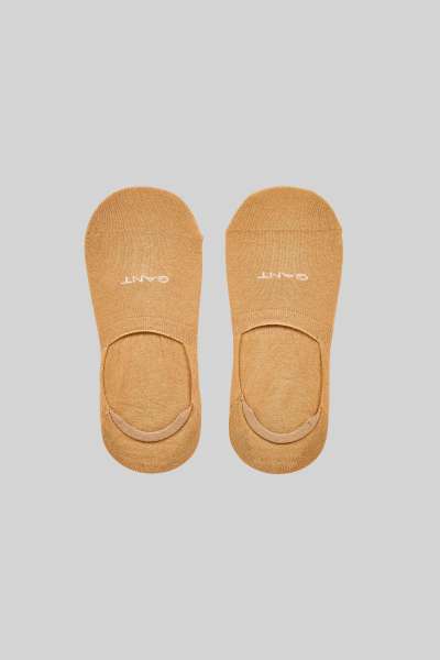 ZOKNI GANT INVISIBLE SOCKS 2-PACK DARK KHAKI