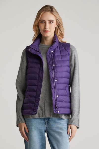 MEÉNY GANT IGHT DOWN VEST PANSY PURPE