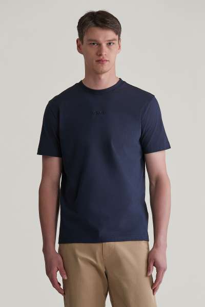 PÓLÓ GANT 3D LOGO  THIRT EVENING BLUE