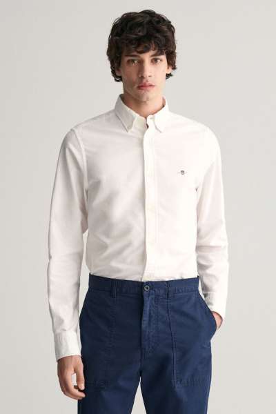 ING GANT LIM OXFORD HIRT WHITE