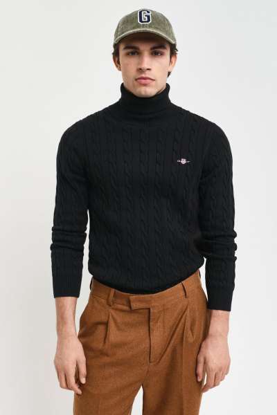 GARBÓ GANT COTTON CABE TURTE NECK BACK