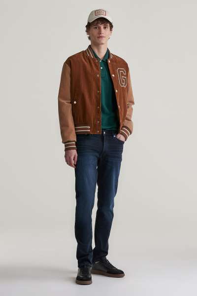 FARMER GANT EXTRA SLIM ACTIVE RECOVER JEANS MARINE
