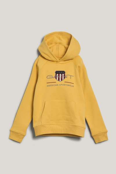MELEGÍTŐ FELSŐ GANT ARCHIVE SHIELD HOODIE FADED SUNSET