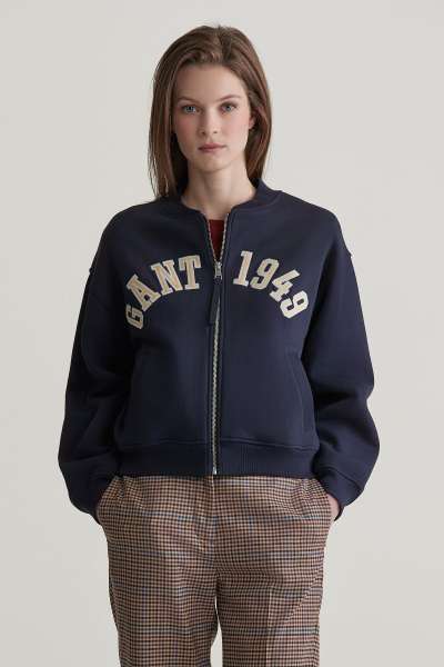 MELEGÍTŐ FELSŐ GANT 1949 ARCH BOMBER SWEAT EVENING BLUE