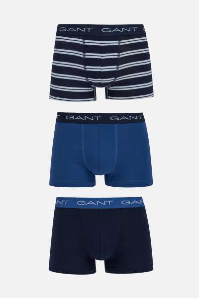 ALSÓNEŰ GANT STRIPE TRUNK 3-PACK EVENING BLUE
